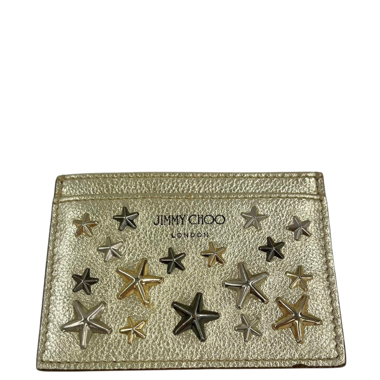 JIMMY CHOO<br>Star Studded Card Case