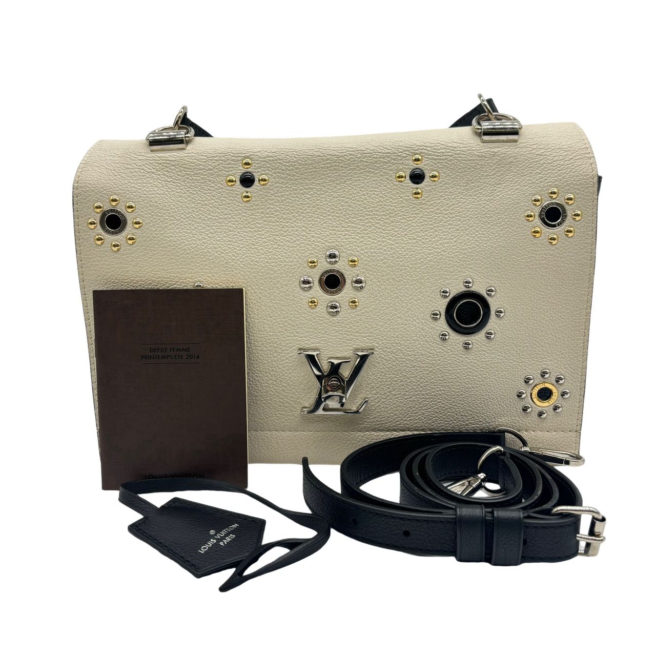 LOUIS VUITTON<br> Lockme Bicor Noir Blanc