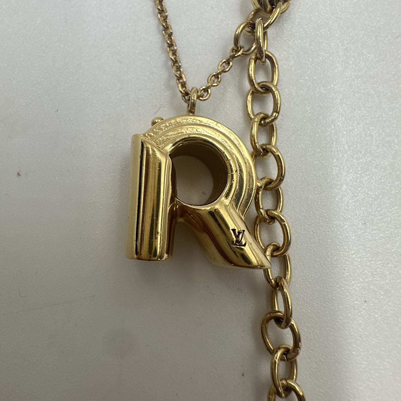 LOUIS VUITTON<br> Initial Necklace