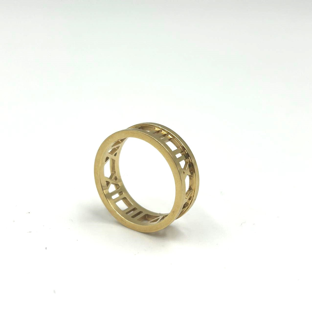 TIFFANY & Co.<br>750YG Atlas Open Ring 6G