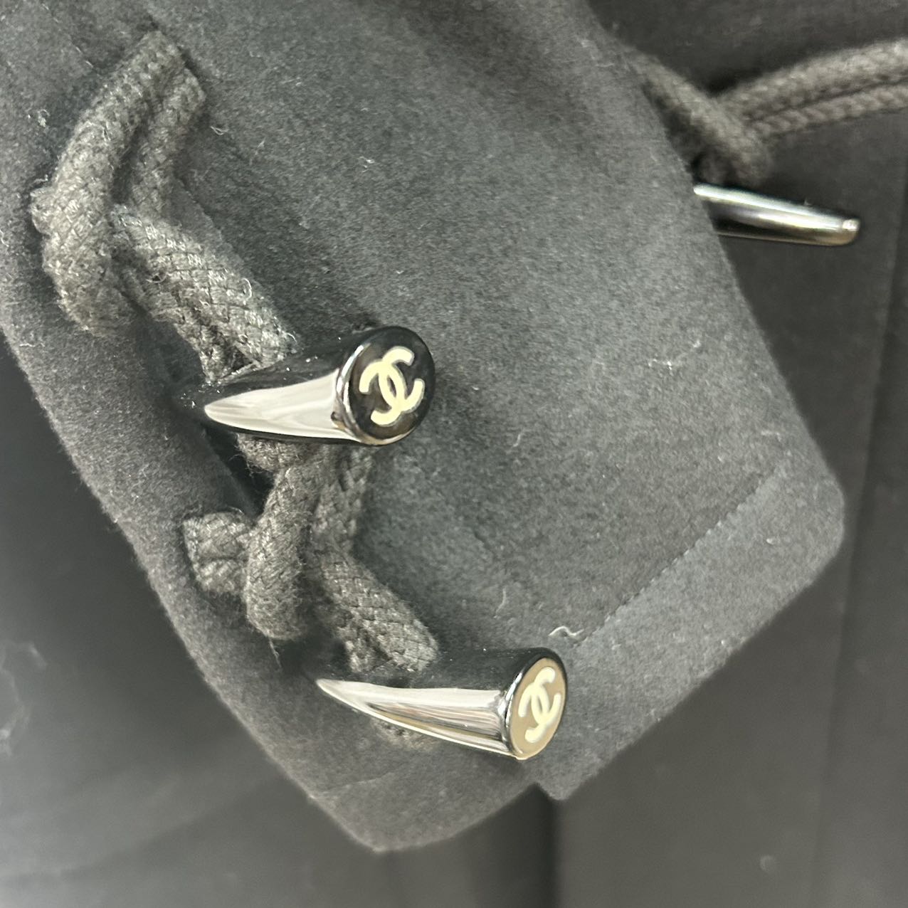 CHANEL<br>Wool Duffel Coat