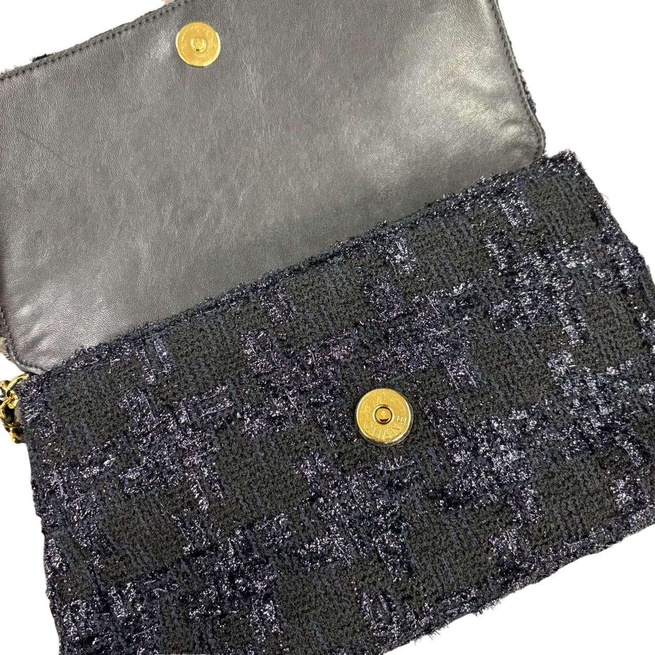 CHANEL <br> Tweed Metiers D'art Paris Hamburg Runway Bag