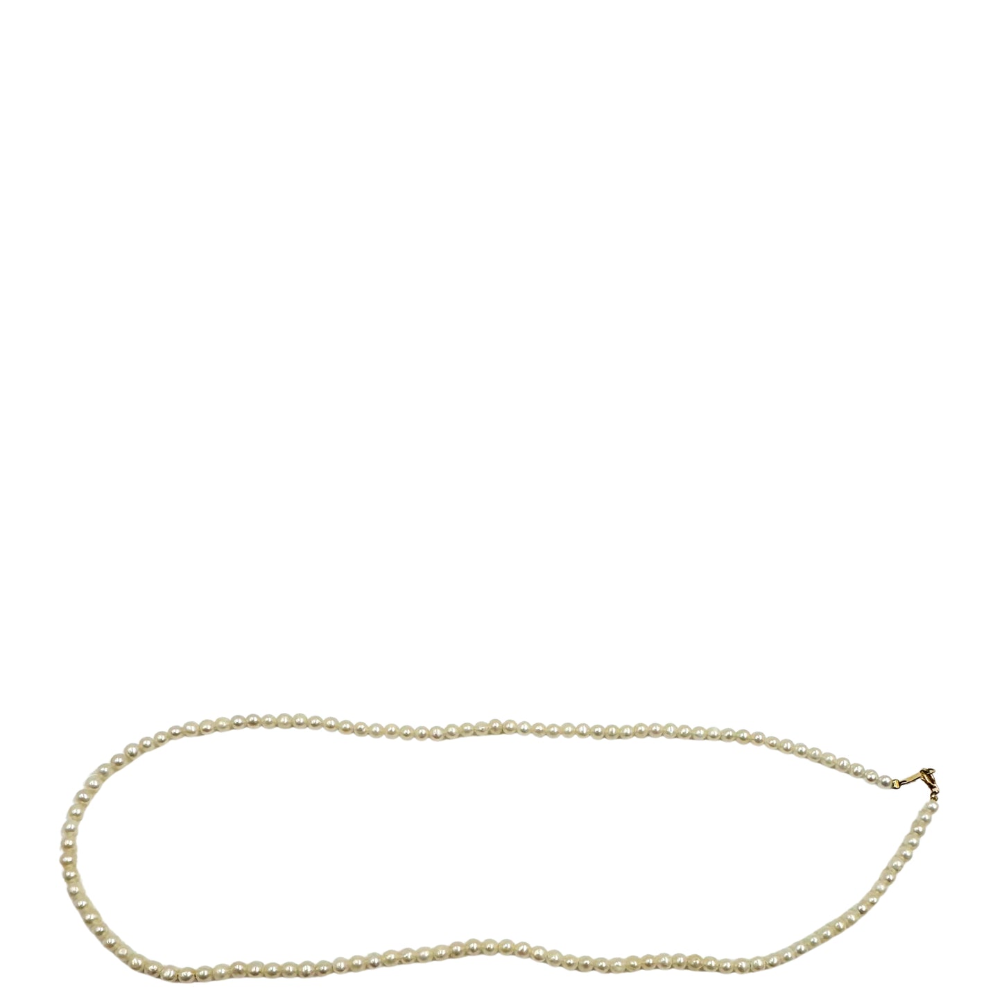 No Brand <br> K18 Pearl Necklace