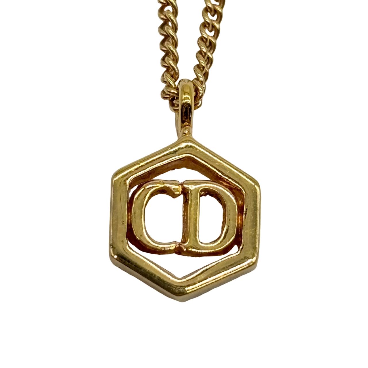 CHRISTIAN DIOR <br> Logo Necklace