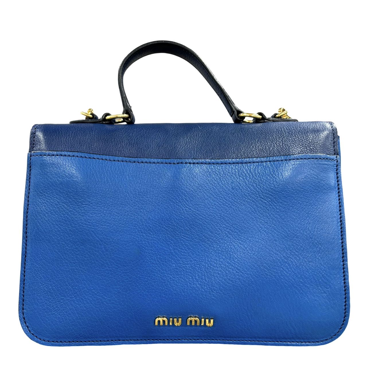 MIU MIU <br> Madras Leather 2way Bag