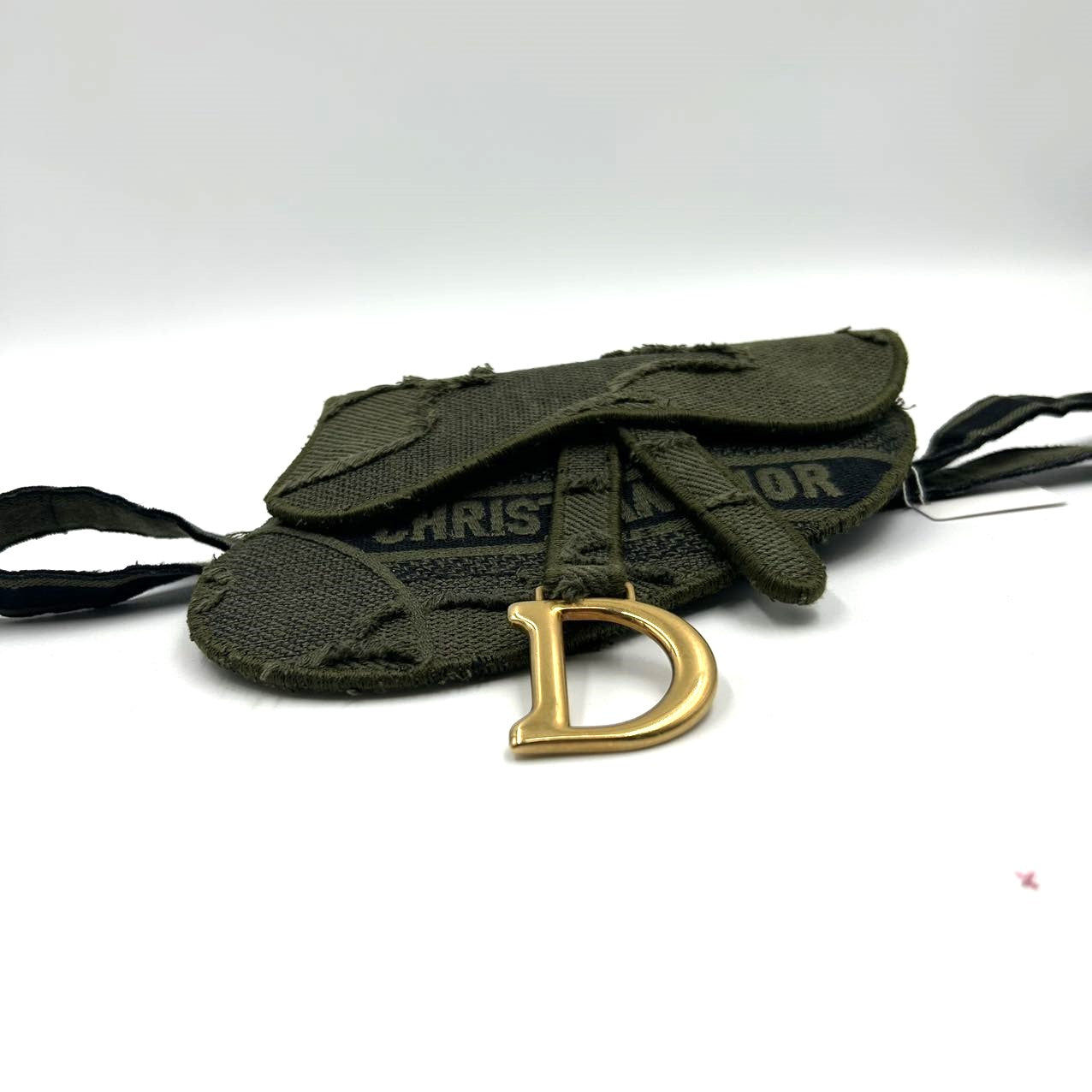 CHRISTIAN DIOR<br>Camouflage Saddle Belt Bag