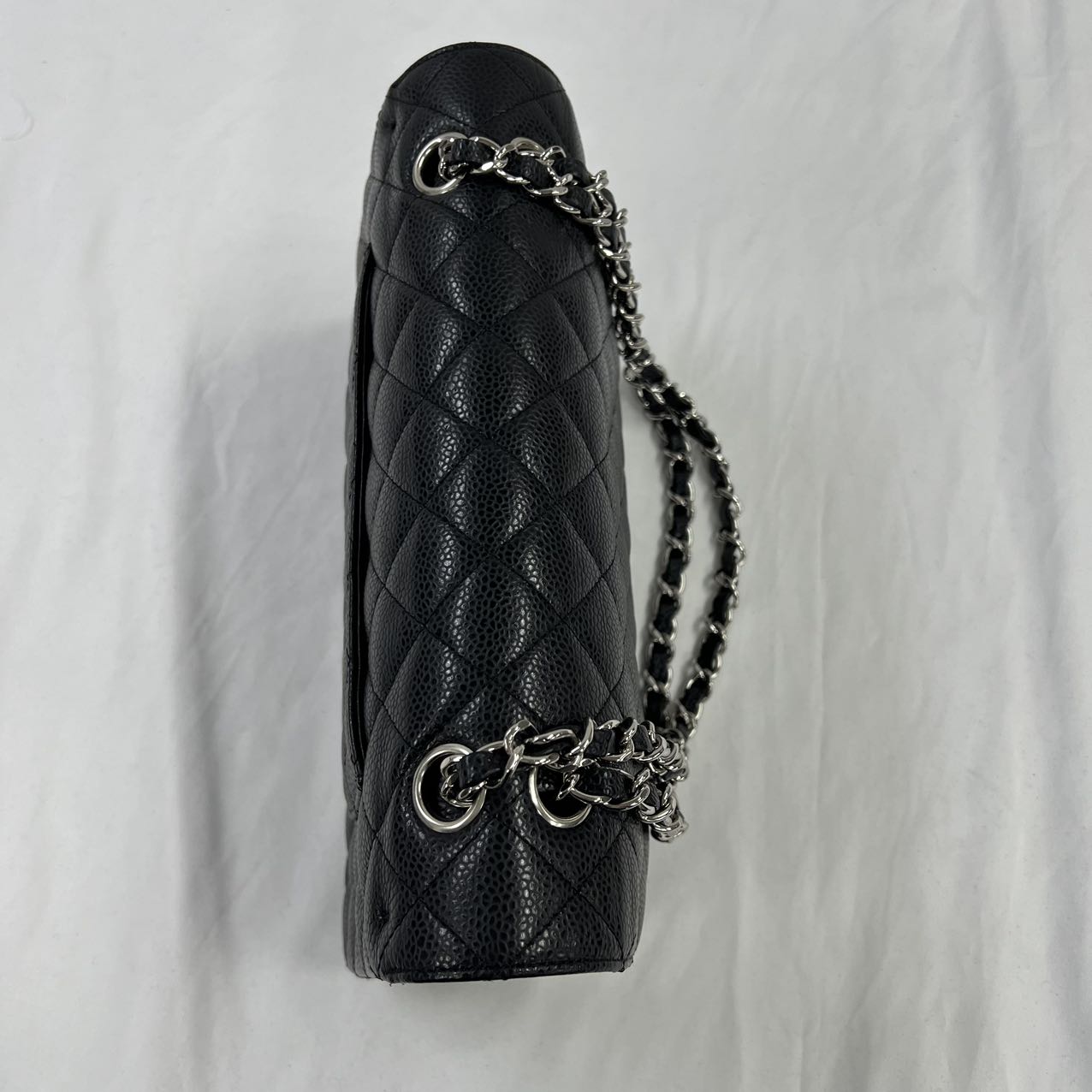 CHANEL<br>Matelasse Caviar Black