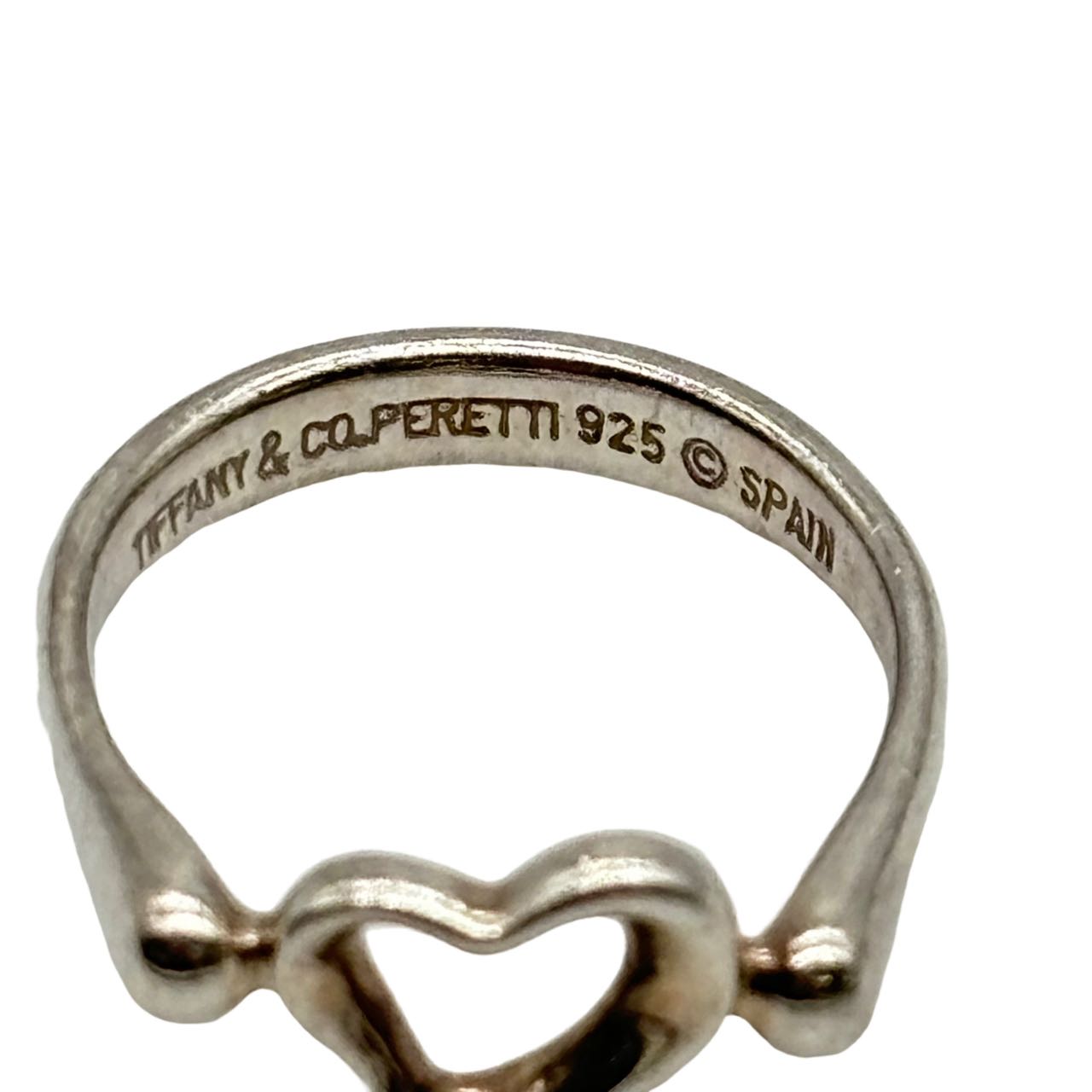 Tiffany &amp; co.<br> Bague coeur ouvert Elsa Peretti