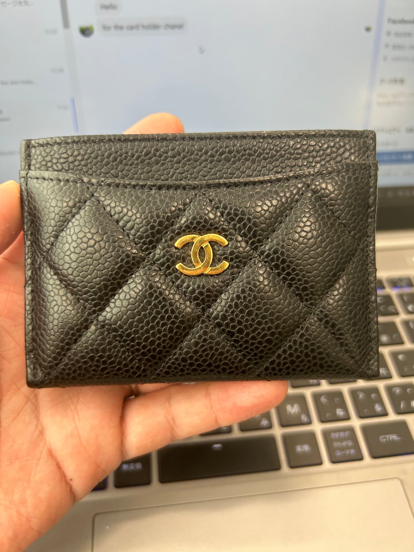 chanel cardcase