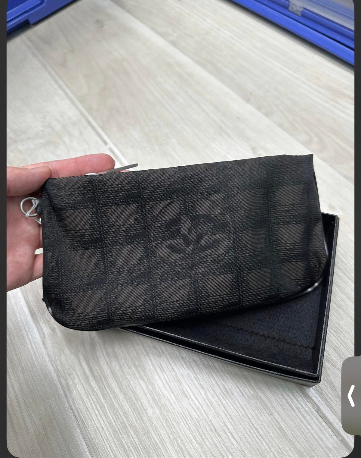 your chanel pouch