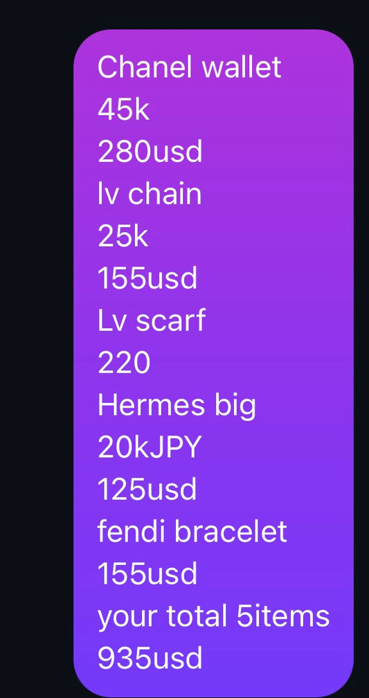 your select 7items