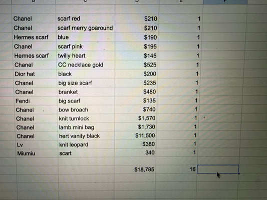 your select 16items