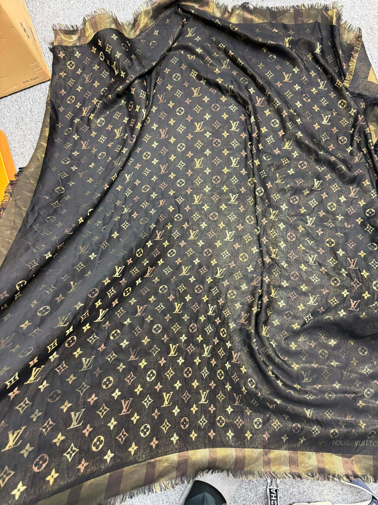 Lv and chanel eyerrings