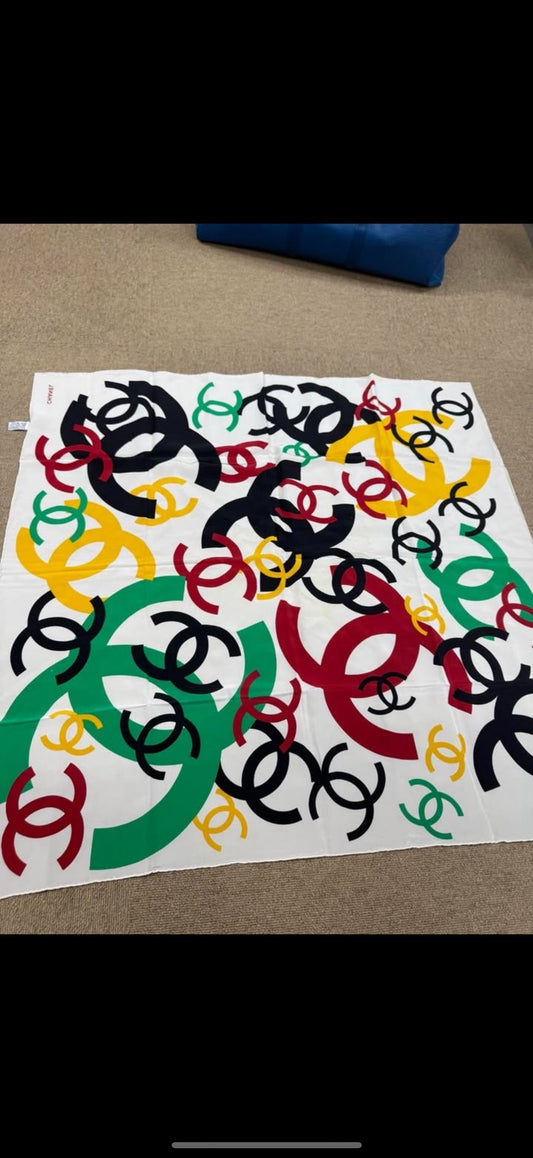 One scarfs and LV wallet