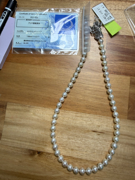 your pearl necklace