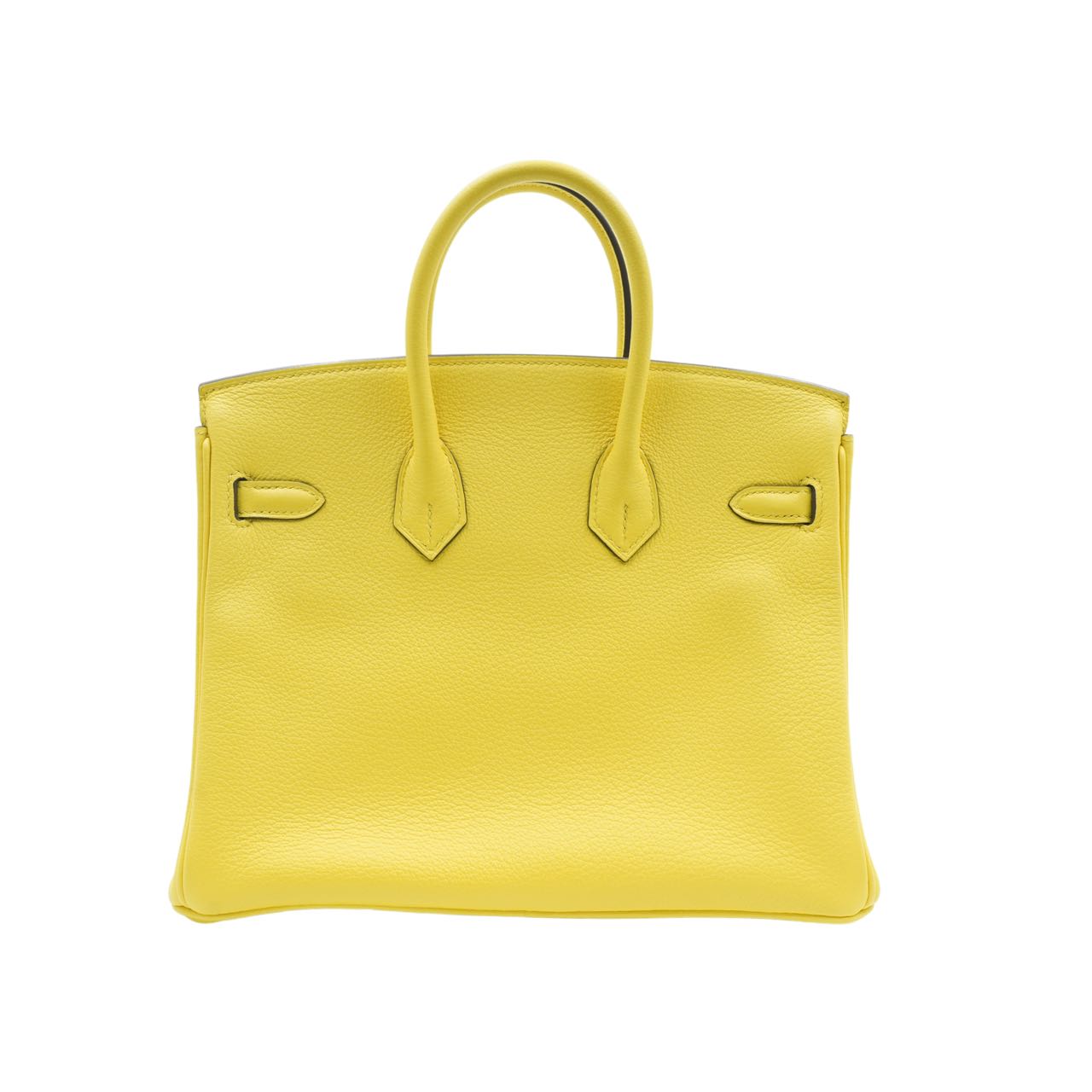 HERMES<br>  Birkin 25 Jaune De Naple D stamp