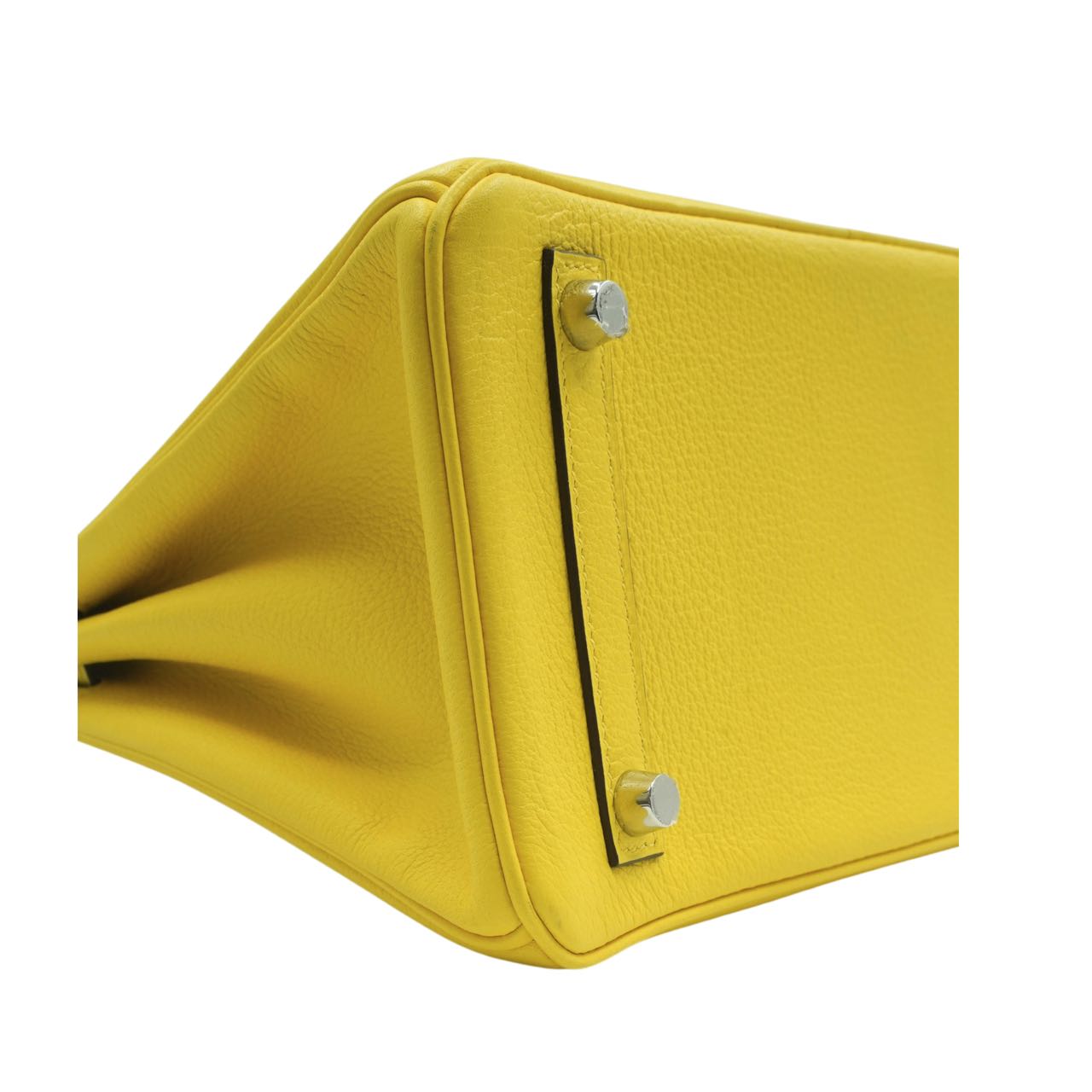 HERMES<br>  Birkin 25 Jaune De Naple D stamp