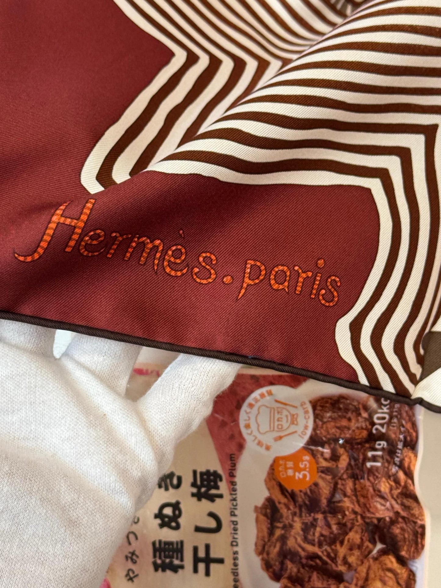 HERMES scarf org