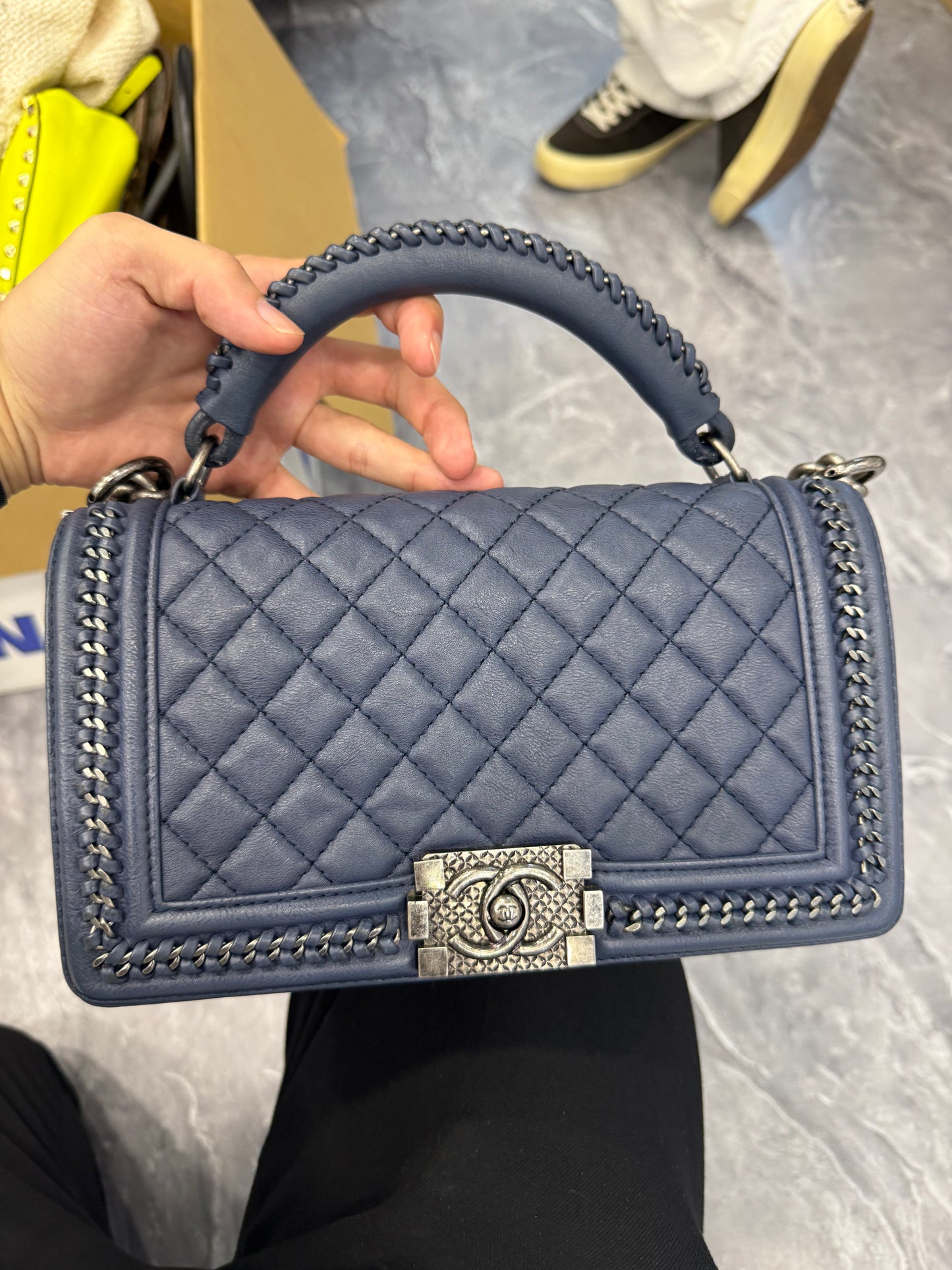 Chanel top handle
