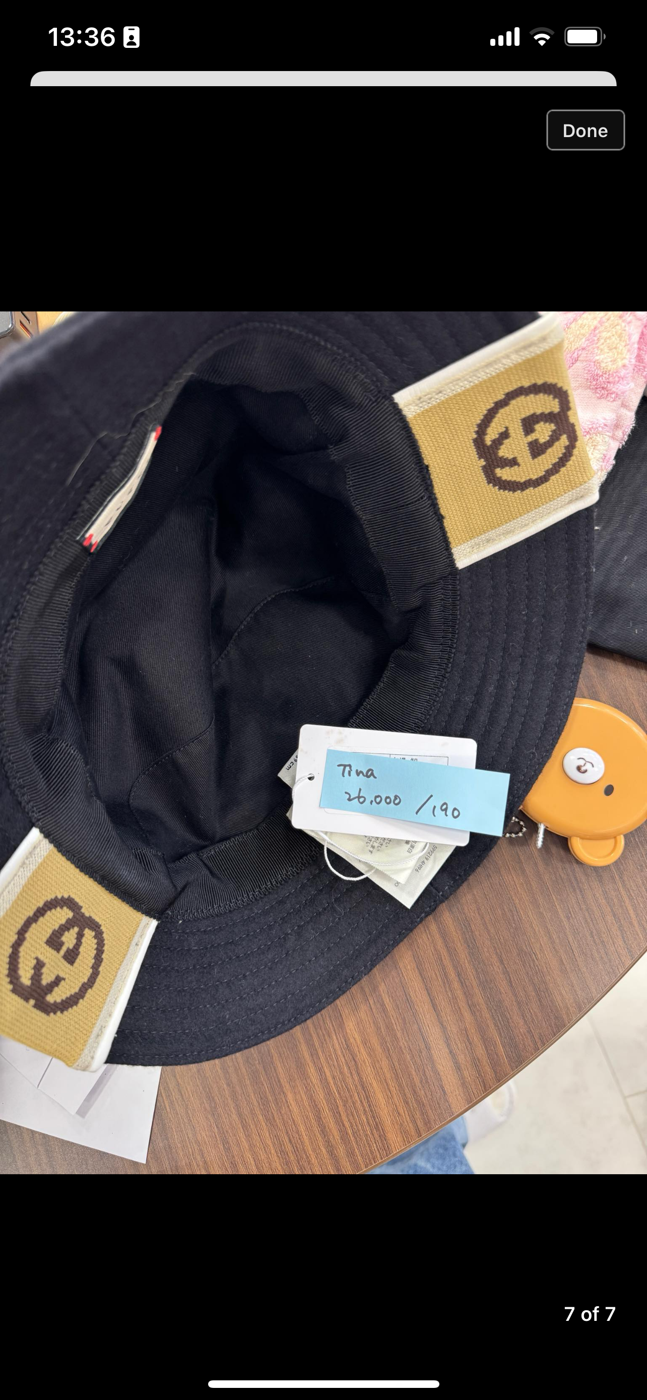 Gucci Round cap