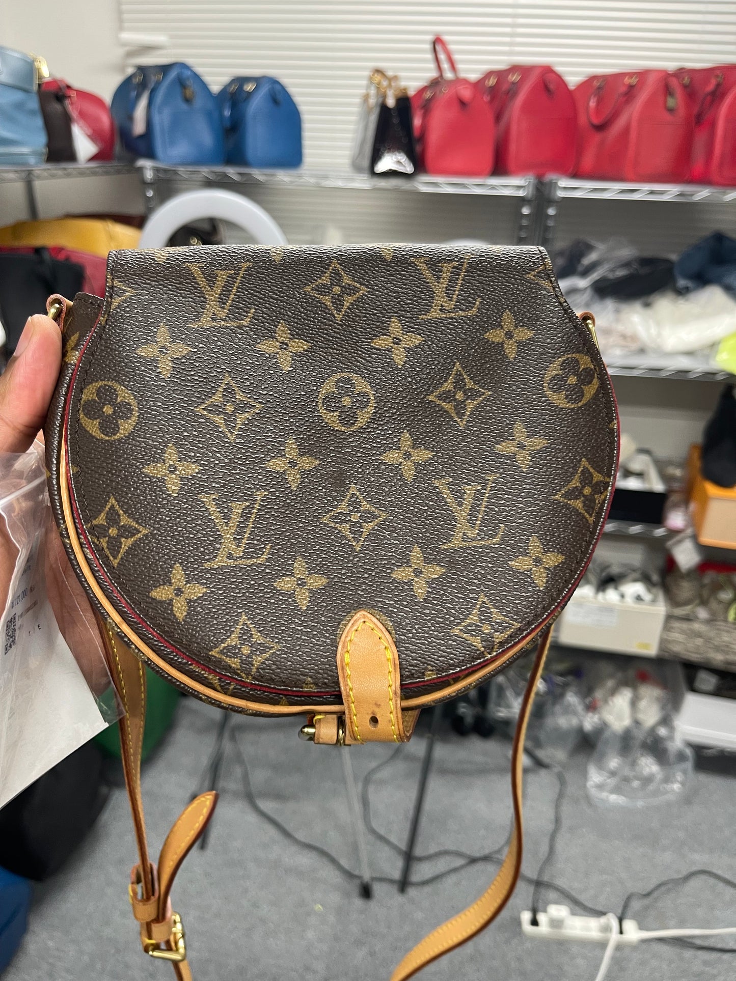 Lv Vuitton Monogram Tambourine