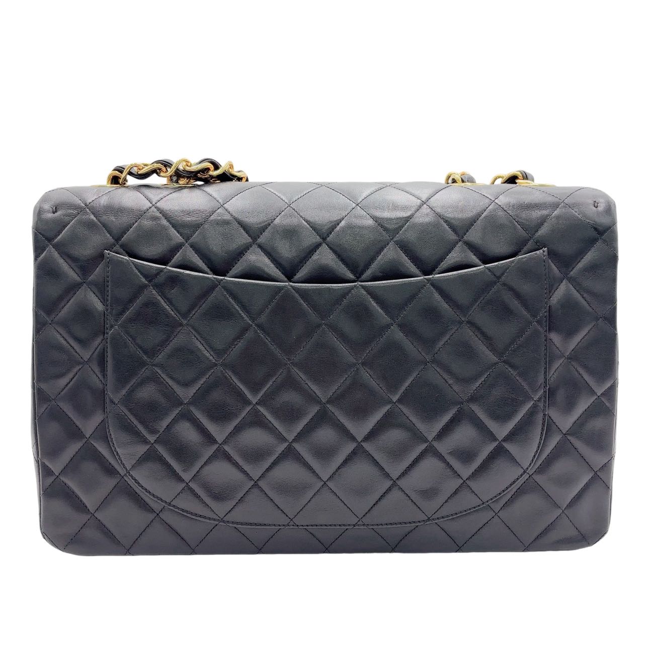 CHANEL <br> Matelasse Double Chain Shoulder Bag