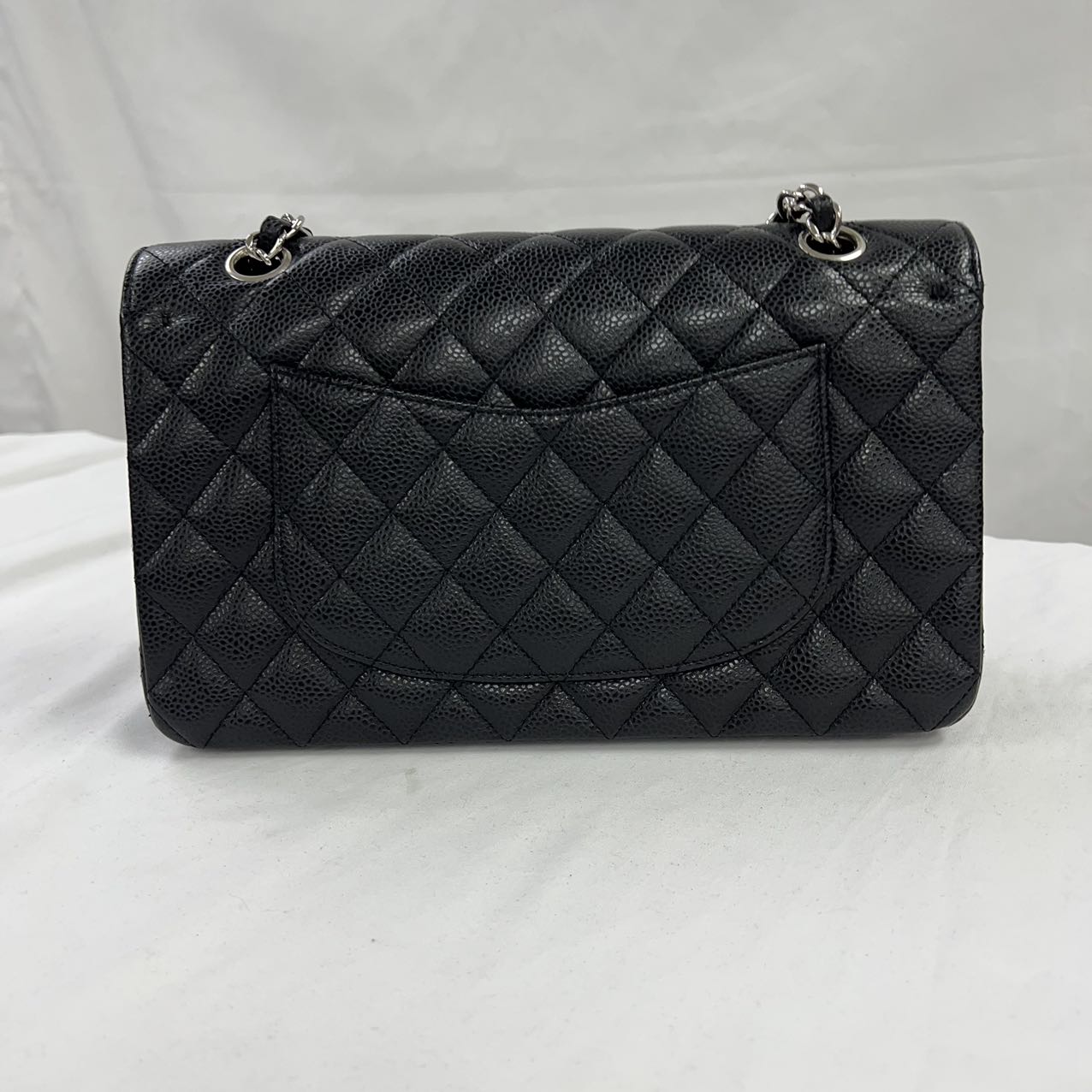 CHANEL<br>Matelasse Caviar Black