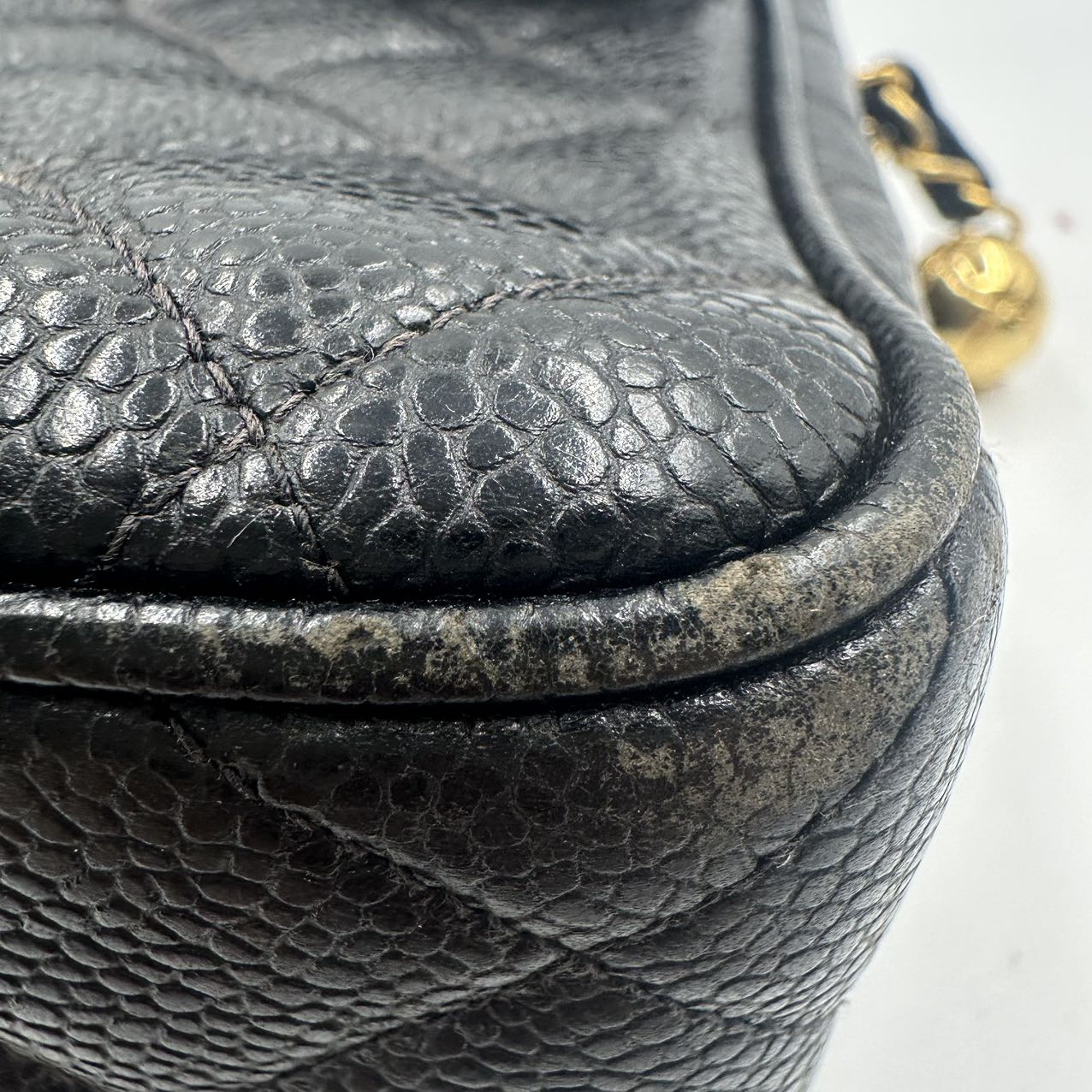 CHANEL<br>Matelasse Caviar Bag