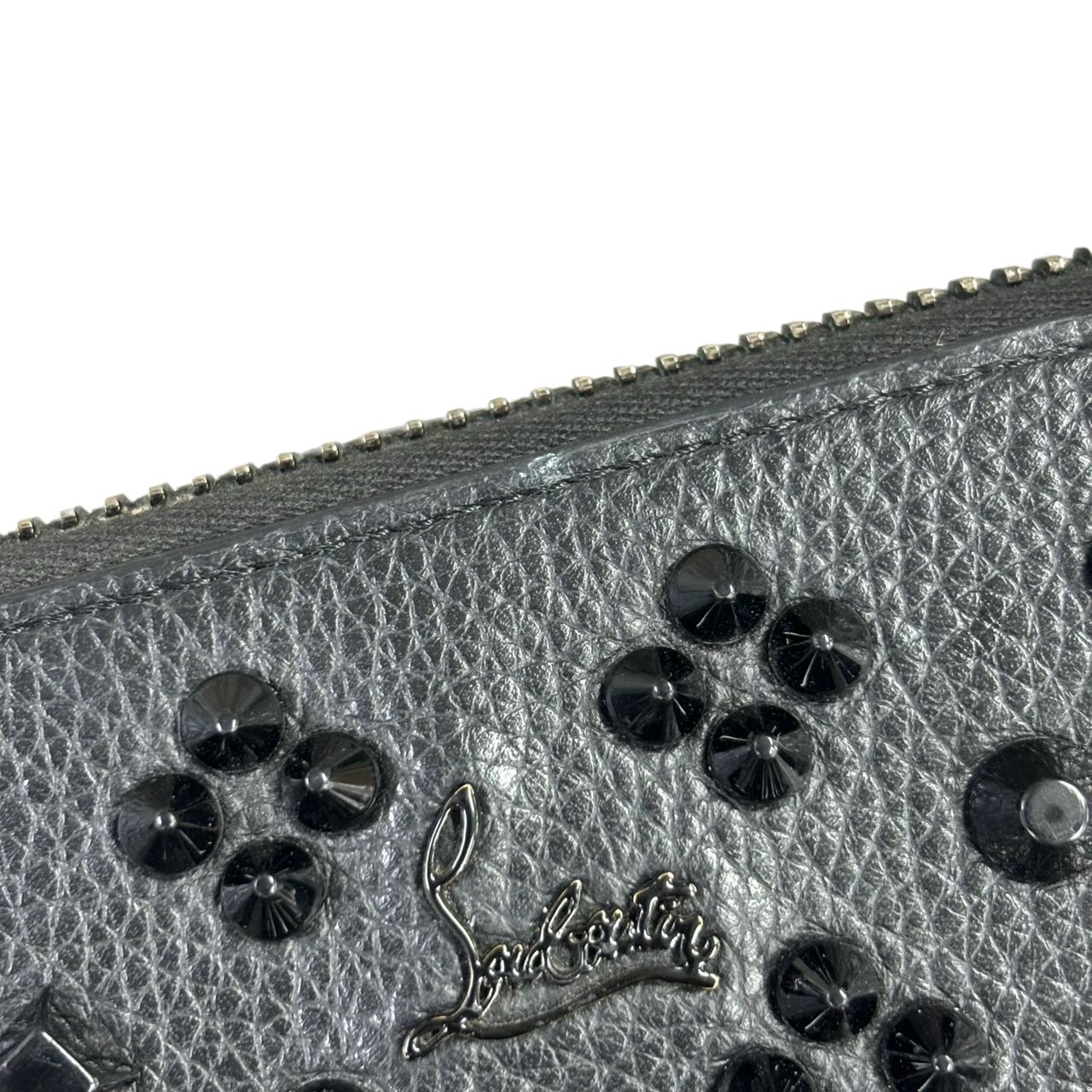 CHRISTIAN LOUBOUTIN <br> Panettone Zip Wallet