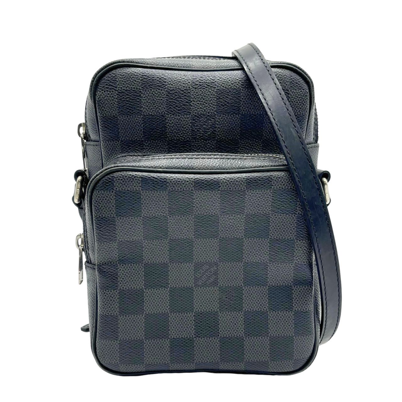 LOUIS VUITTON<br> Damier Graphite Rem Tasche