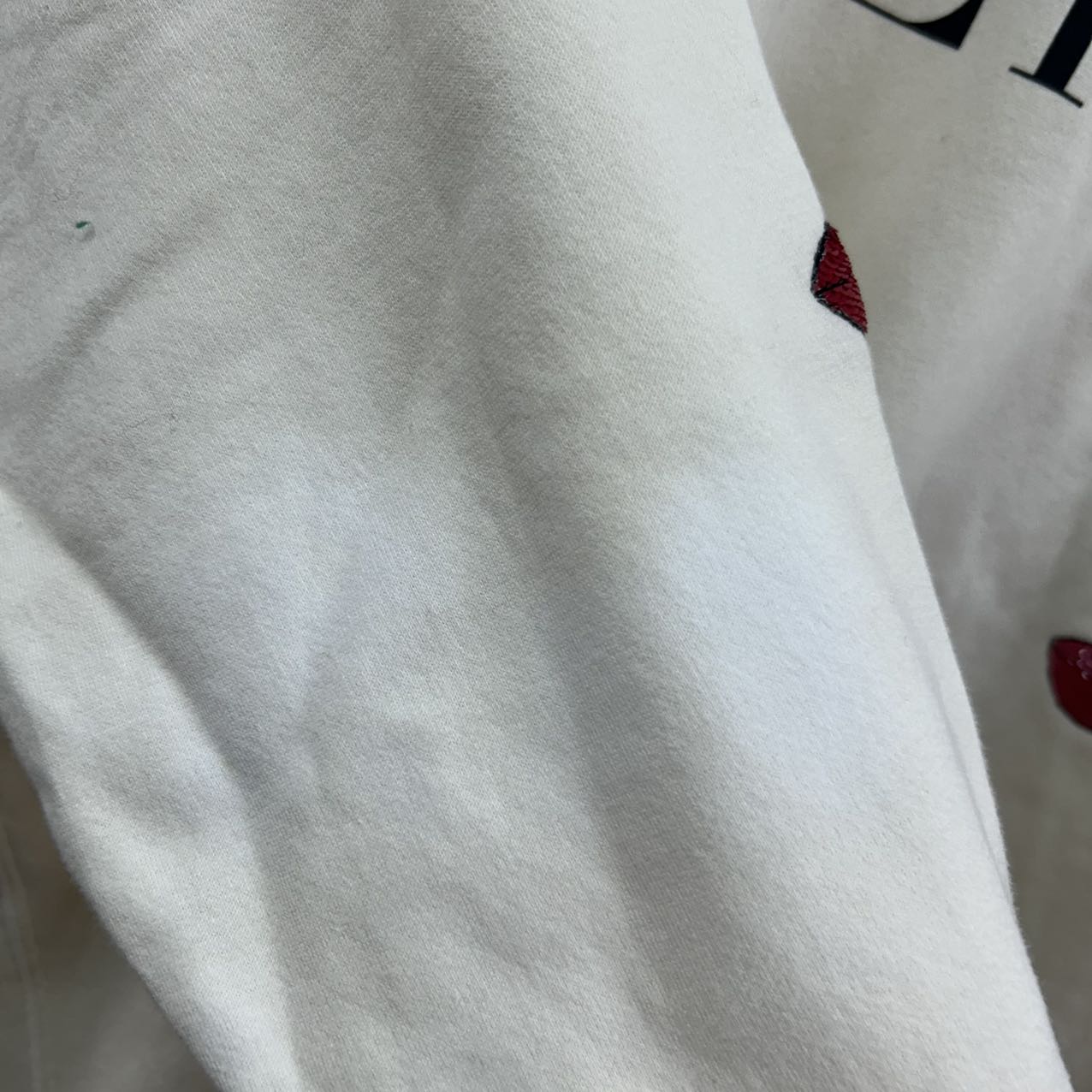 VALENTINO<br>Logo Rip Pullover Sweat