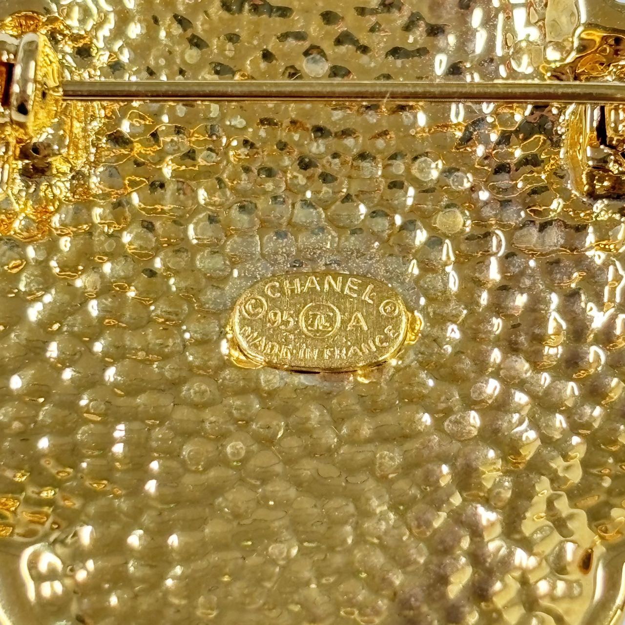 CHANEL<br> Brosche Gold