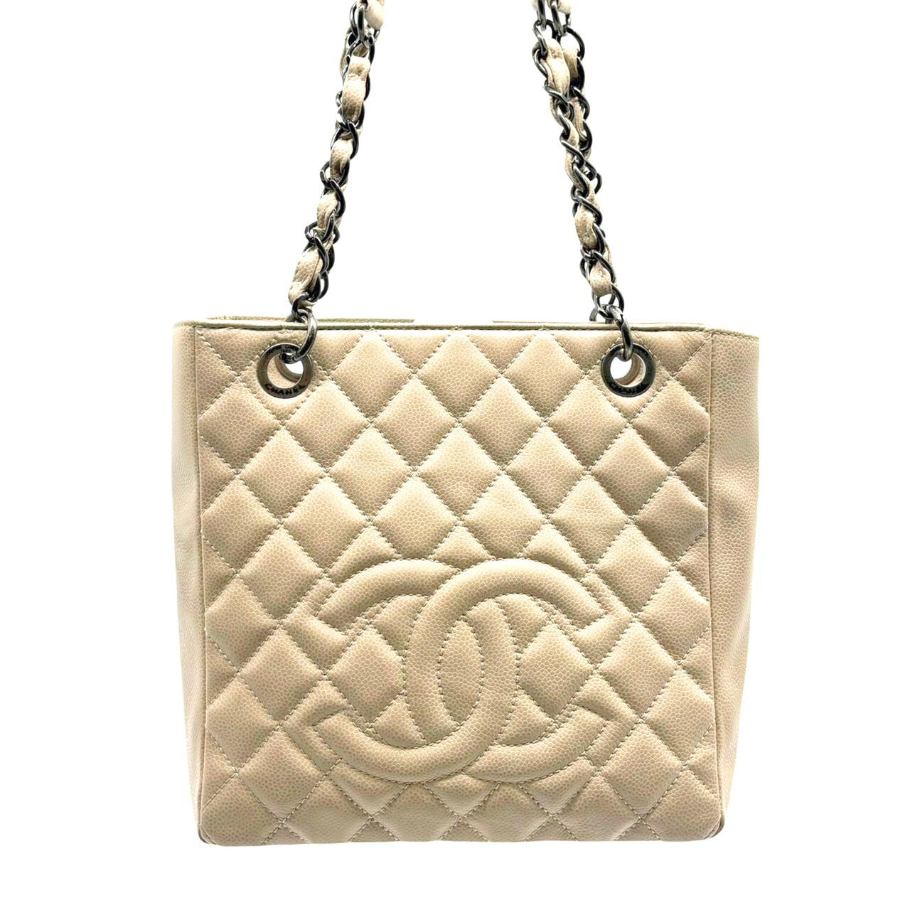 CHANEL <br> Caviar Skin Tote Bag