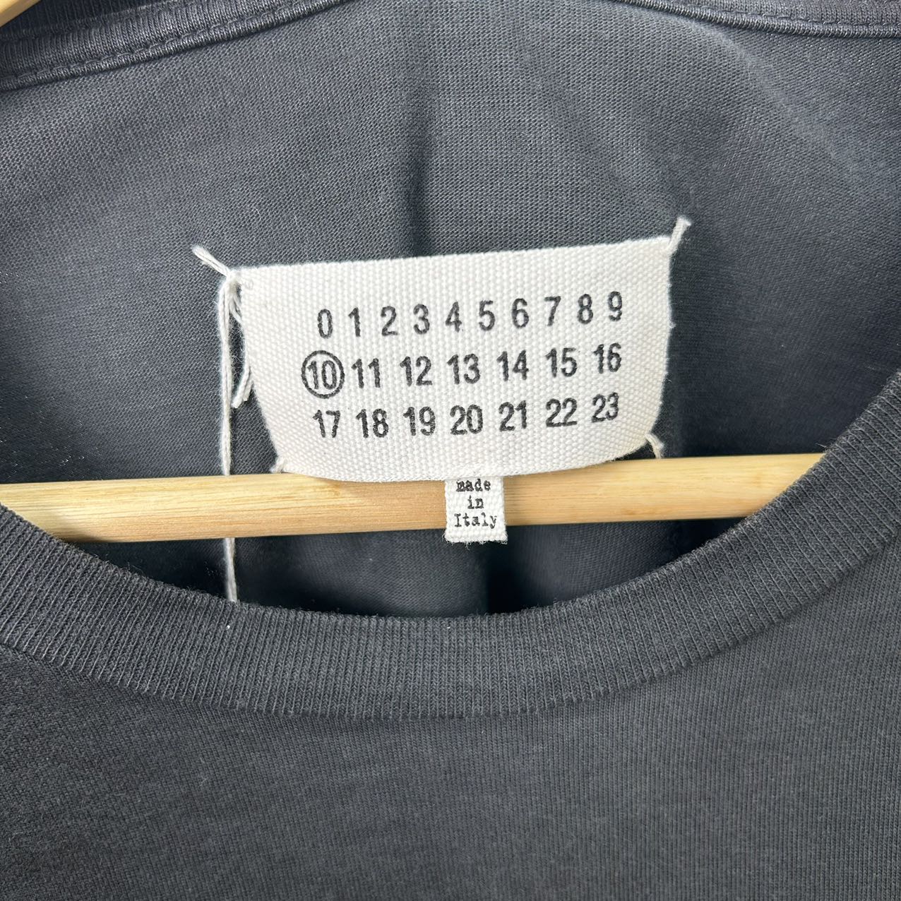 MAISON MARGIELA<br> T-Shirt mit Rundhalsausschnitt