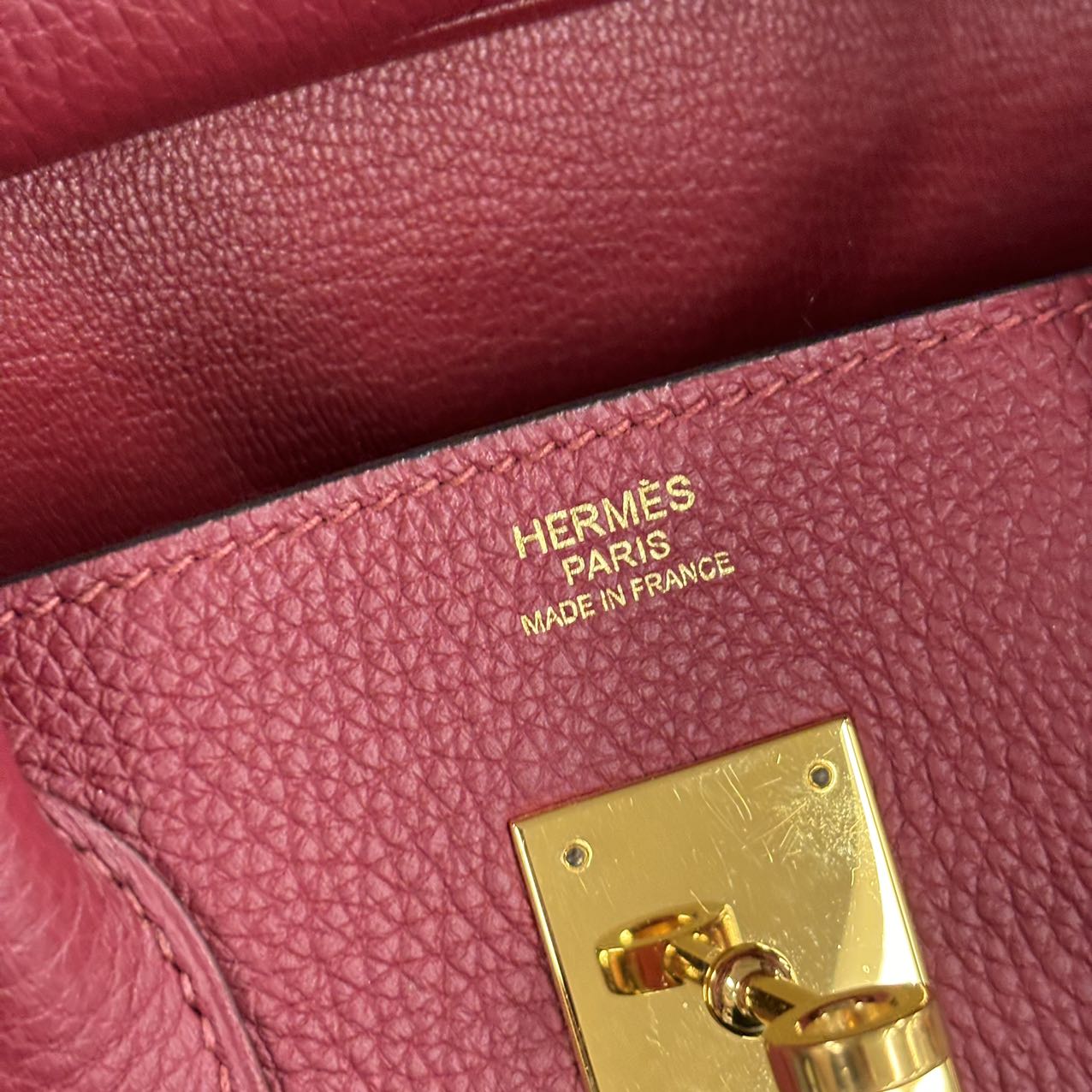 HERMÈS<br> Birkin30 Togo Rouge Grenat