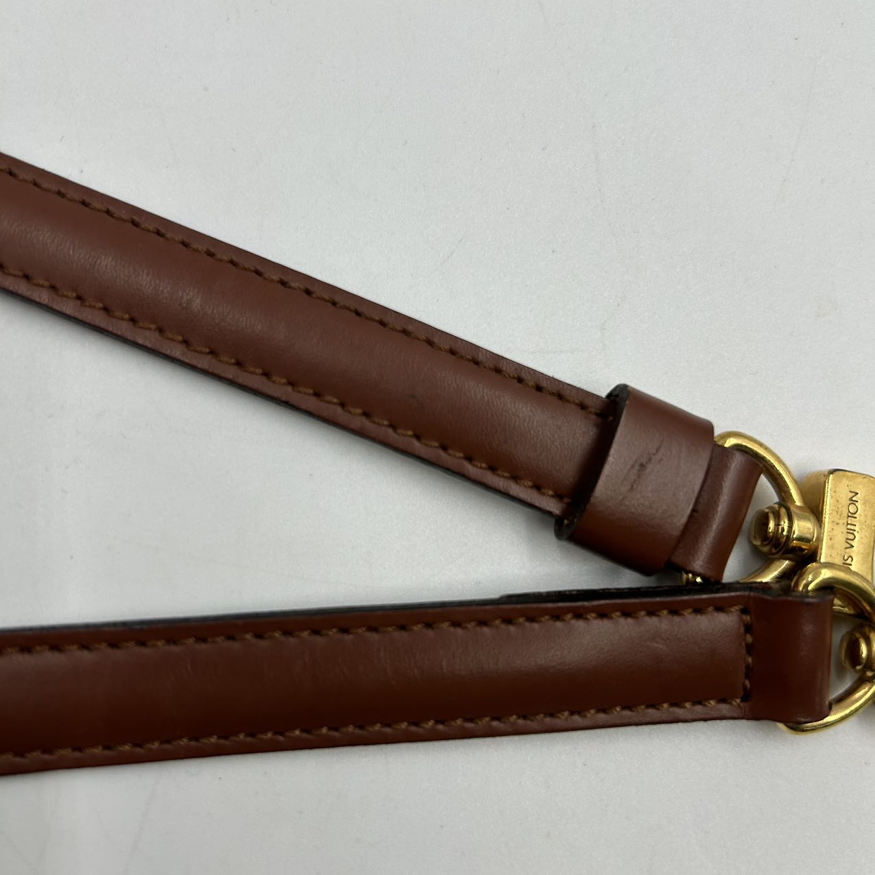 LOUIS VUITTON<br>Leather Strap