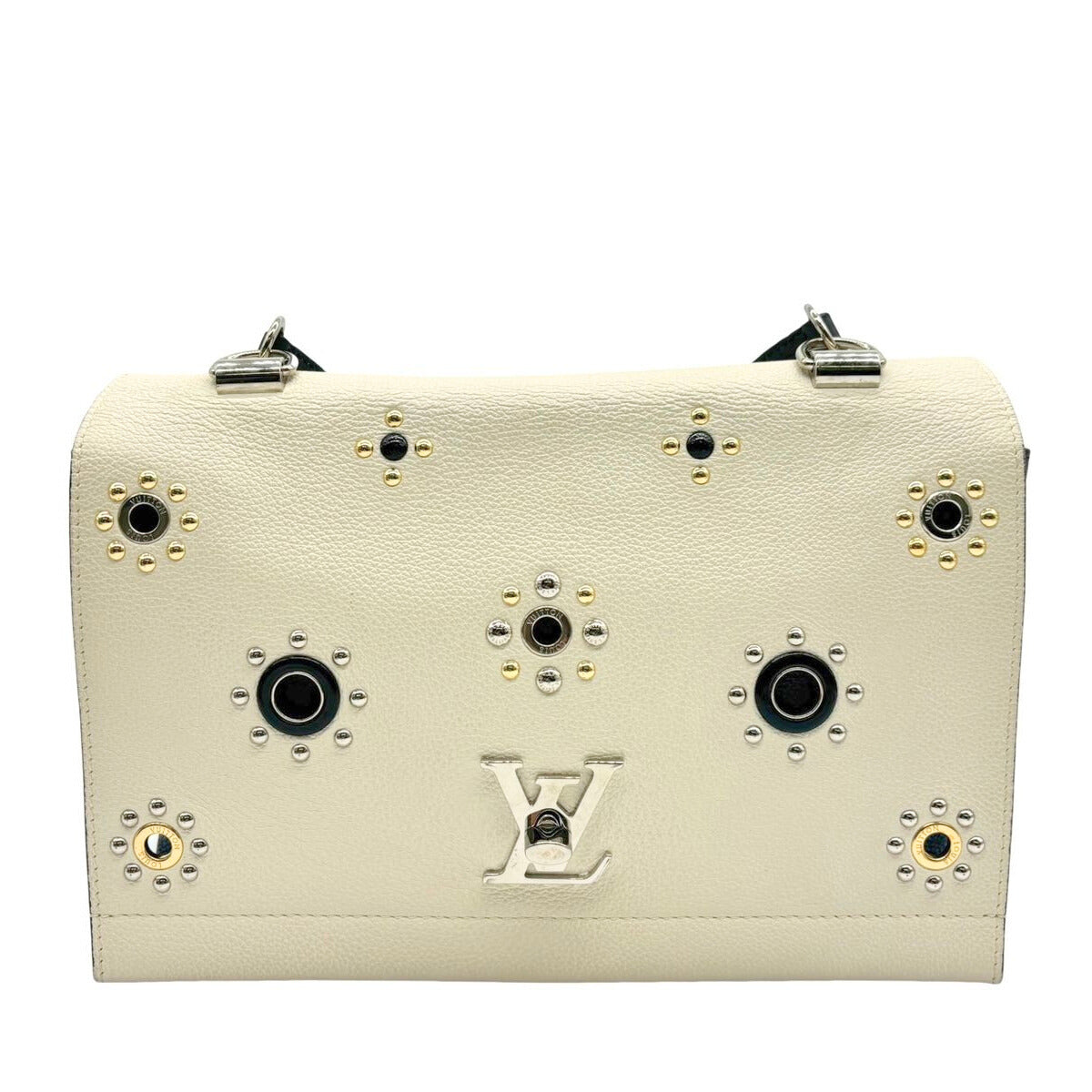 LOUIS VUITTON<br> Lockme Bicor Noir Blanc