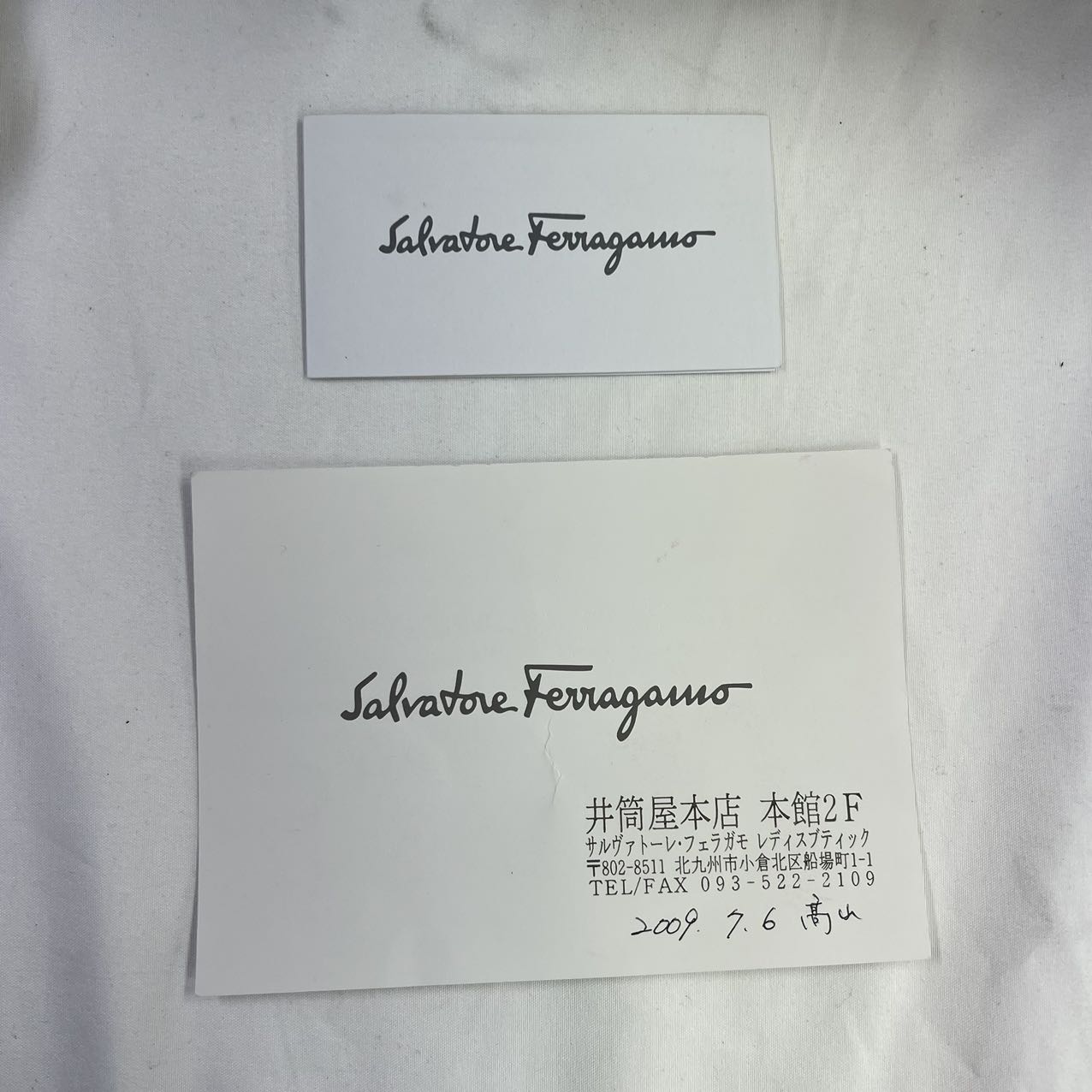 FERRAGAMO<br>Canvas Hand Bag