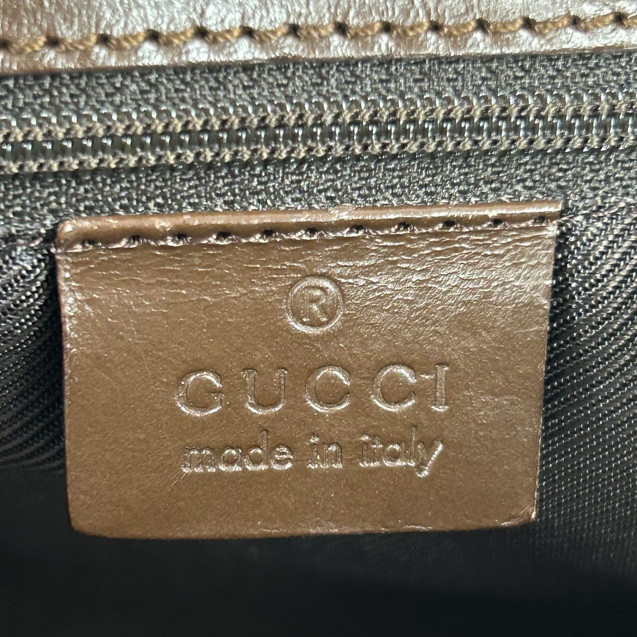 GUCCI<br> Jackie Canvas Tasche