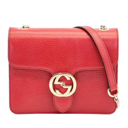 GUCCI<br> Schultertasche mit ineinandergreifender Kette