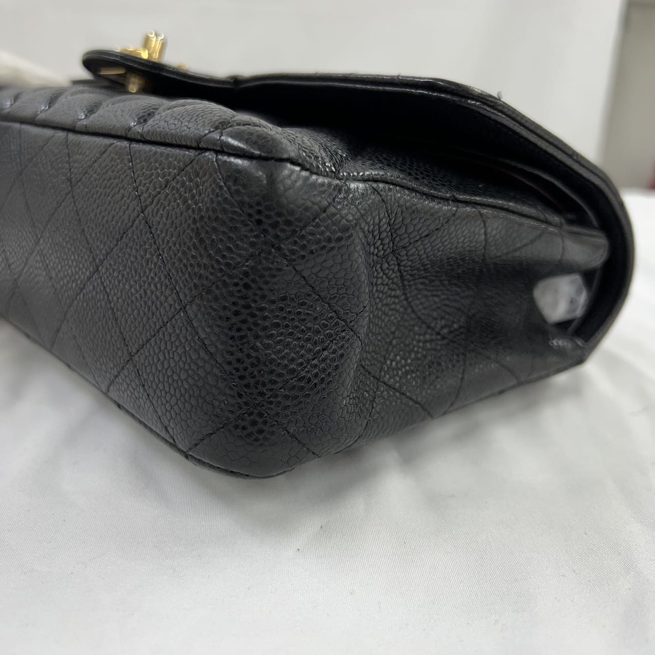 CHANEL<br>Matelasse Caviar Black