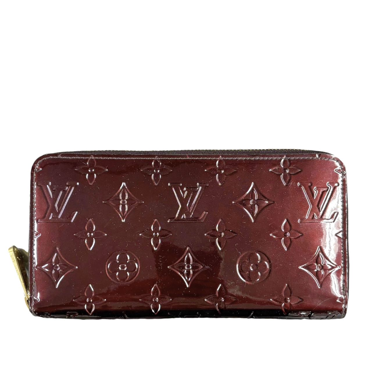 LOUIS VUITTON<br> Portefeuille long Vernis Zippy