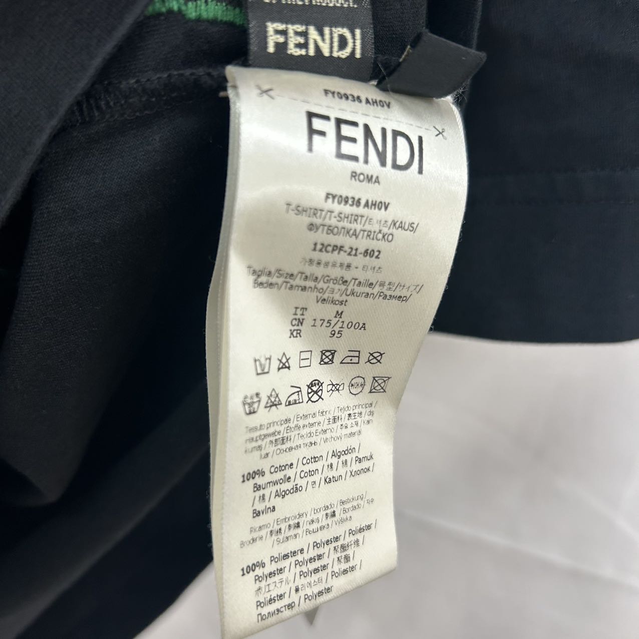 FENDI<br> x Noel Fielding Logo-Embroidered T-Shirt