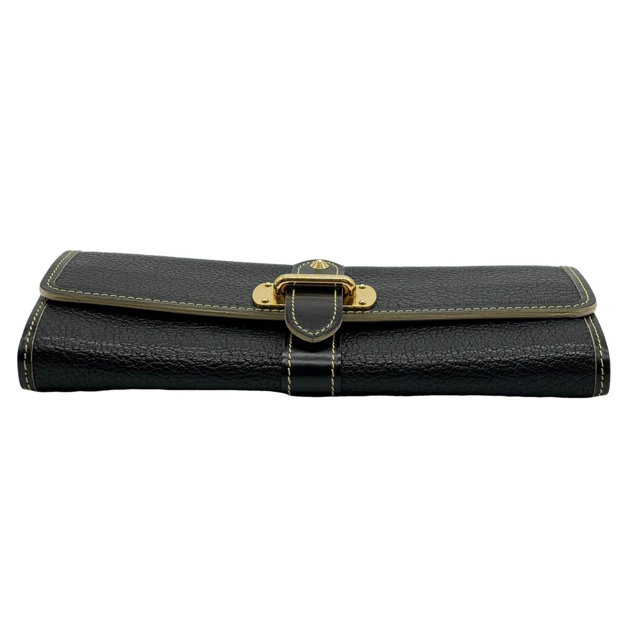 LOUIS VUITTON<br> Suhali Portefeuille Favori Noir