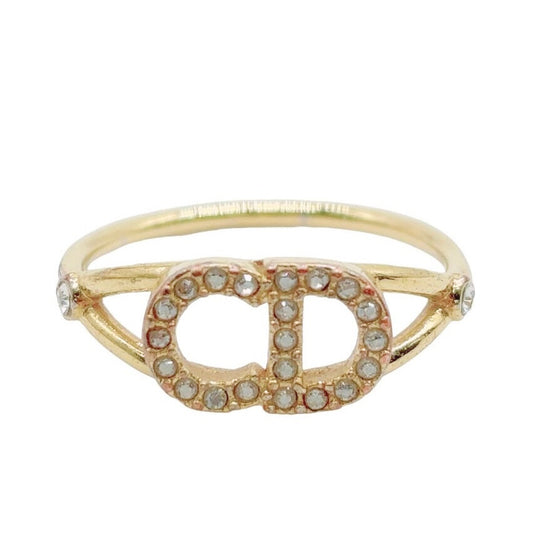 CHRISTIAN DIOR<br> Bague Pierre Ligne Clair D Lune