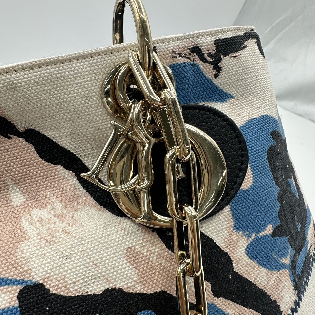 DIOR<br> Canvas-Einkaufstasche