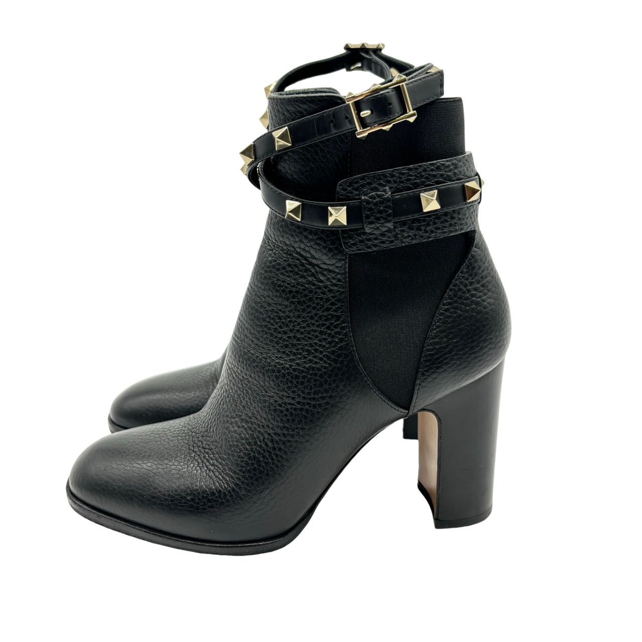 VALENTINO<br> Kurze Stiefel aus Leder