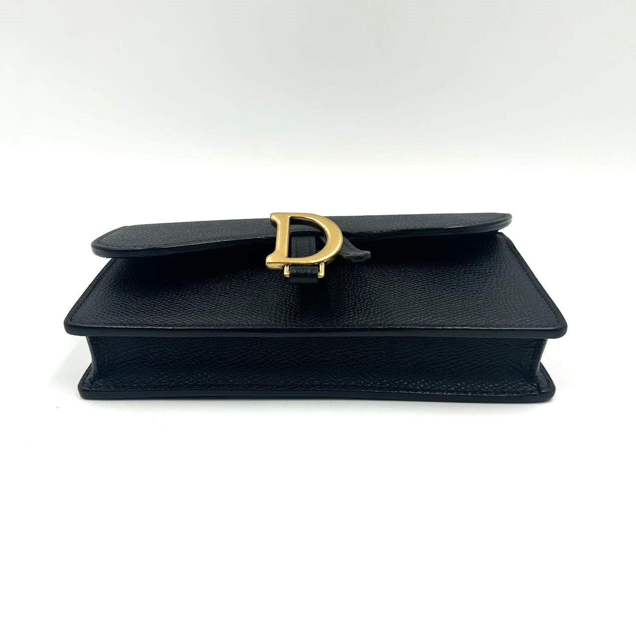 CHRISTIAN DIOR<br>Saddle Belt Pouch BLK