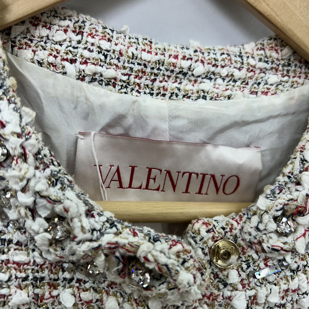 VALENTINO<br> Tweedkleid