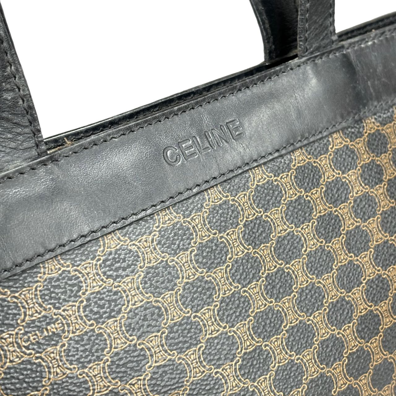 CELINE <br> Macadam Tote Bag